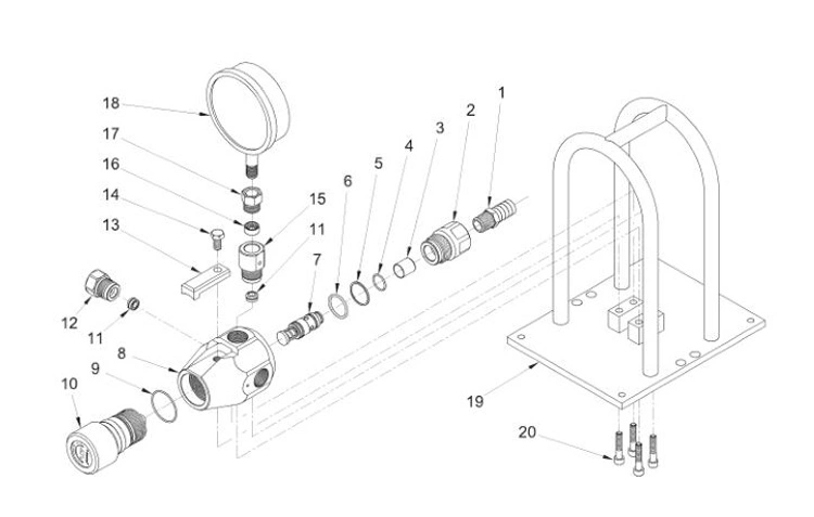 China Jetstream Bypass Valve for Water Blasting Machine