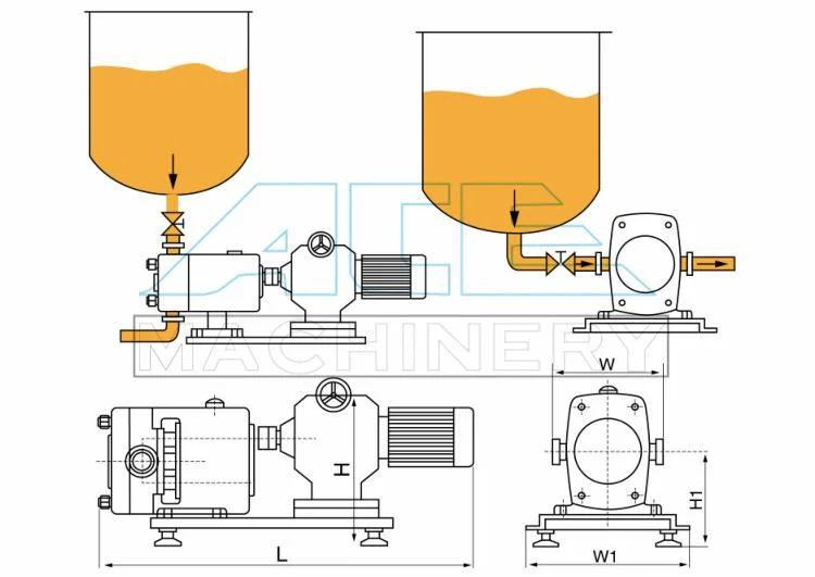 Oil Water Pump Rotor Magnet Injector Pump Rotor Head Eccentric Rotor Pump