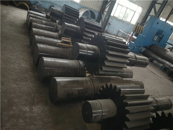 Cast Steel Transmission Gear Shaft on Sale