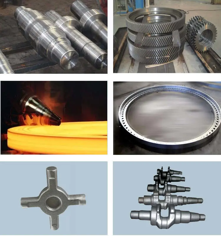 Densen Customized Steel Forged Shaft for Transmission, Axle Shaft for CNC Turning Machining Part