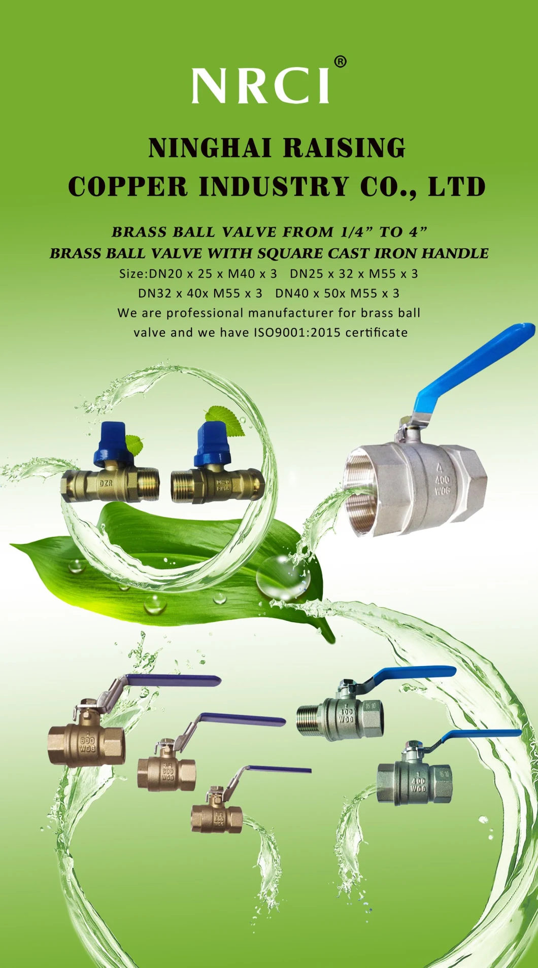 Bypass Nickle Plated Brass Ball Valve