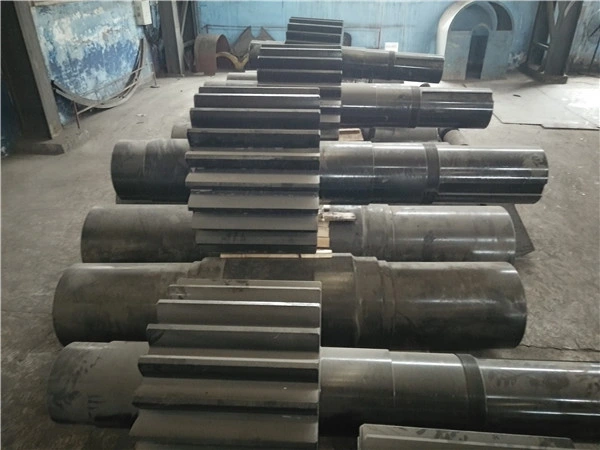 Cast Steel Transmission Gear Shaft on Sale