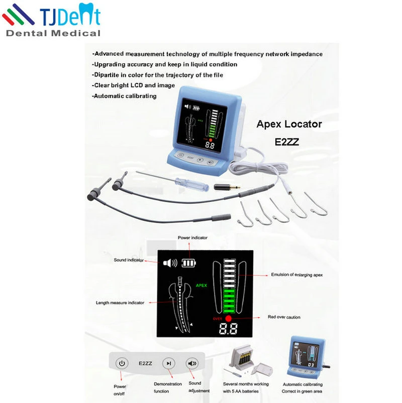 Self Calibrating Accurate Apex Length Measure Dental Endodontic Apex Locator