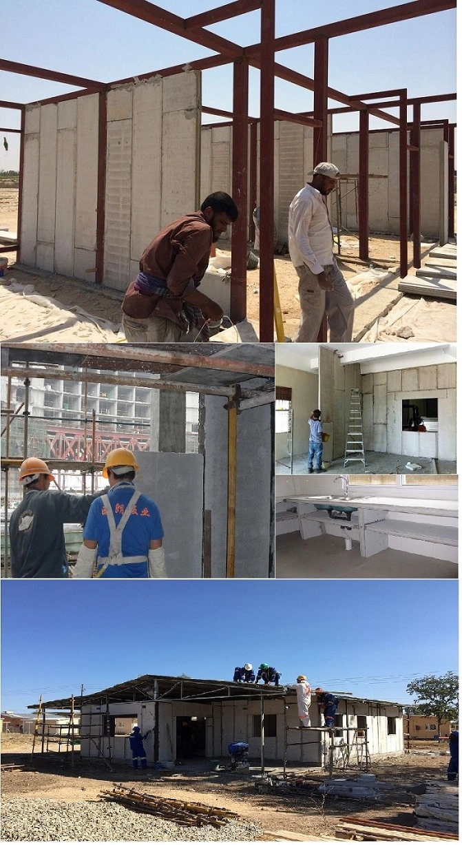 Easy Installing Precast EPS Sandwich Panel/ Calcium Silicate Board