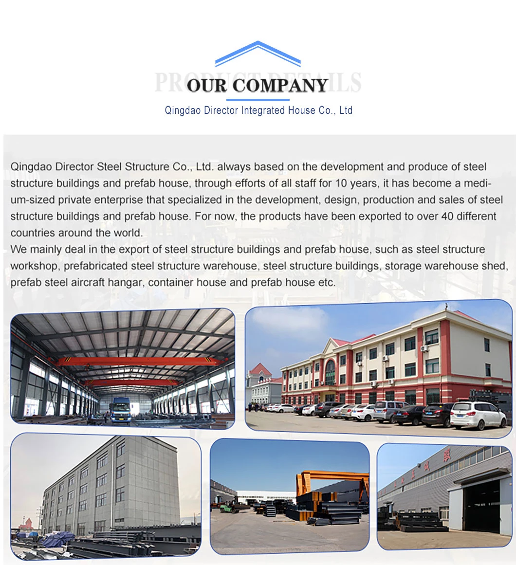 Multi-Floor Warehouse Construction Materials Steel Structure Buildings Prefab Steel Workshop/Warehouse