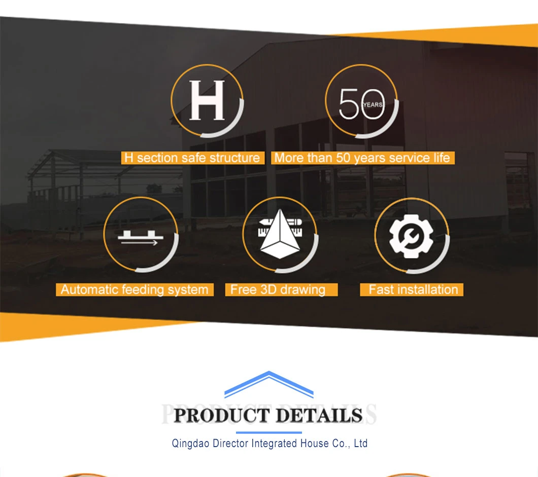 High Rise Steel Structure Shopping Mall Garage Workshop Steel Workshop Building