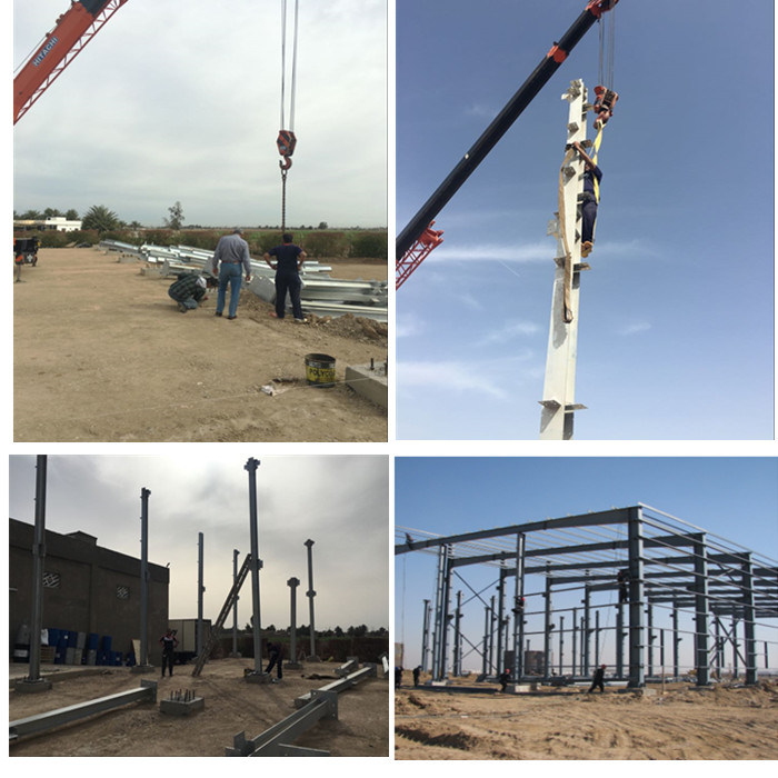 Quality Prefab Structure Steel Buildings Welding Auto Workshop Design