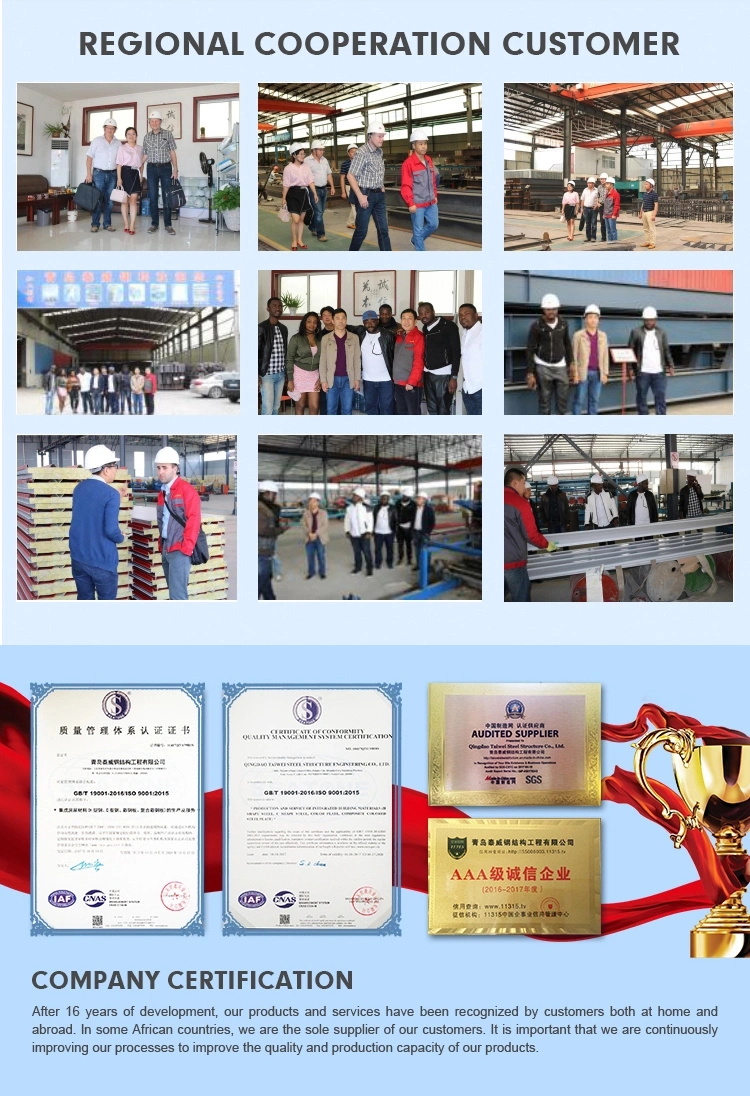 Wind Resistant Structural Steel Fabrication Steel Structure Workshop
