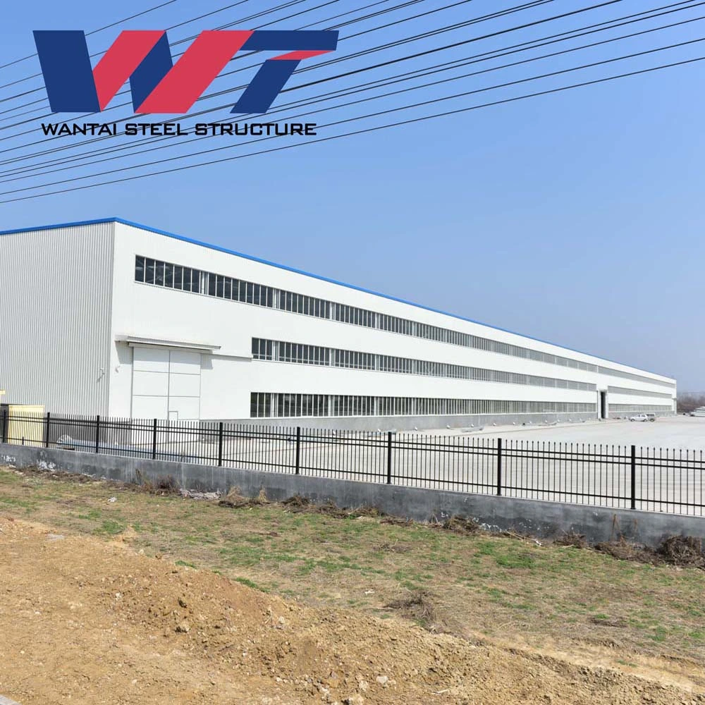 Prefabricated Steel Warehouse / Workshop, Workshop Pre-Made Steel Structure Frame