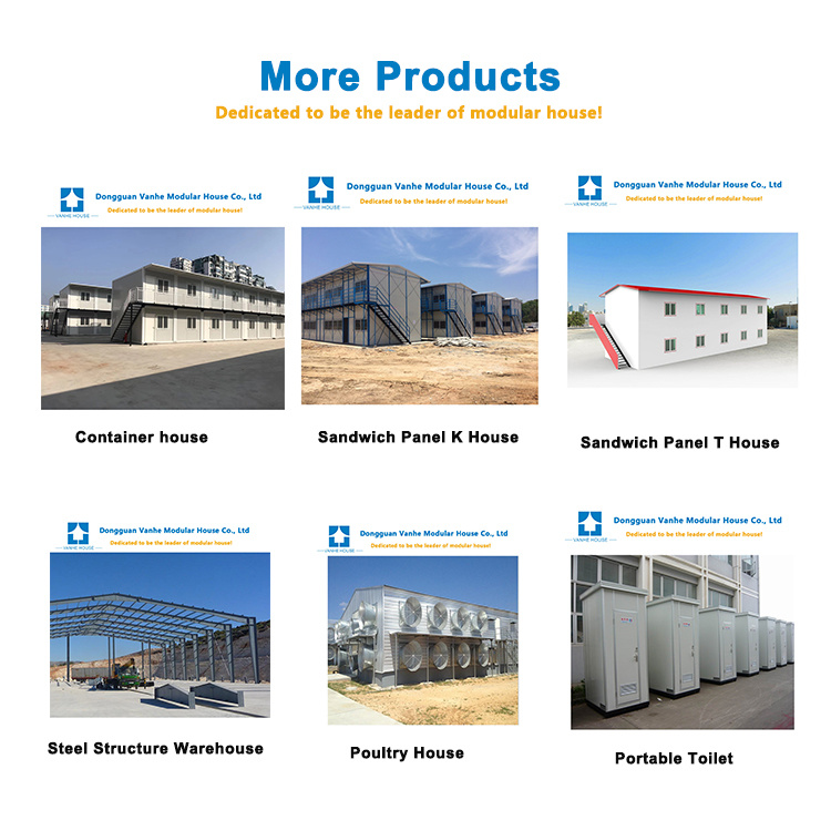 Modern Living 20FT/40FT Prefabricated House Office Modular Mobile Sandwich Panel Home Modular Luxury Container Houses
