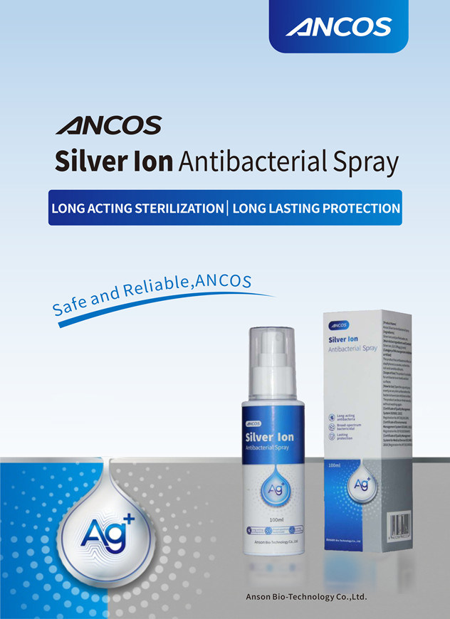China Factory of Nano Silver Ion Clear Antibacterial Spray Factory
