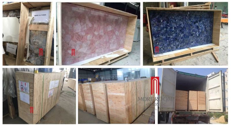 Blue Slab Sodalite Blue Jasper Precious Stone Marble Azul Bahia Semi Luxury Stone