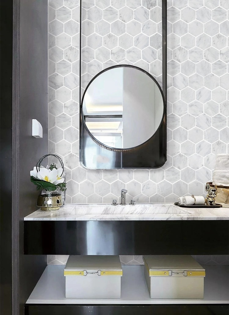 Ceramic Mosaic Cheap Mosaic Wihite Color Withdot Mosaic Factory