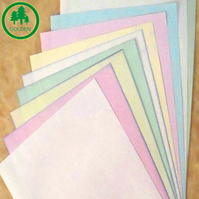 China Manufacturer Wholesale White Pink NCR Coutinuous Carbonless Copy Paper Rolls