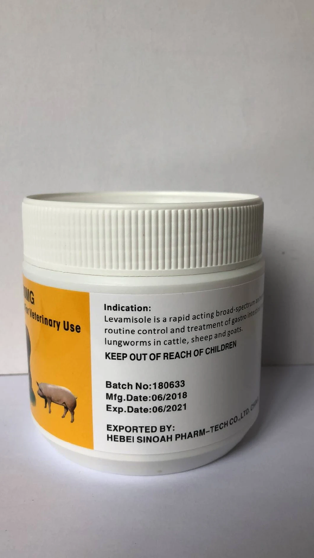 Best Quality Veterinary Drugs Tetramisole Tablet 600mg Tetramisole Bolus