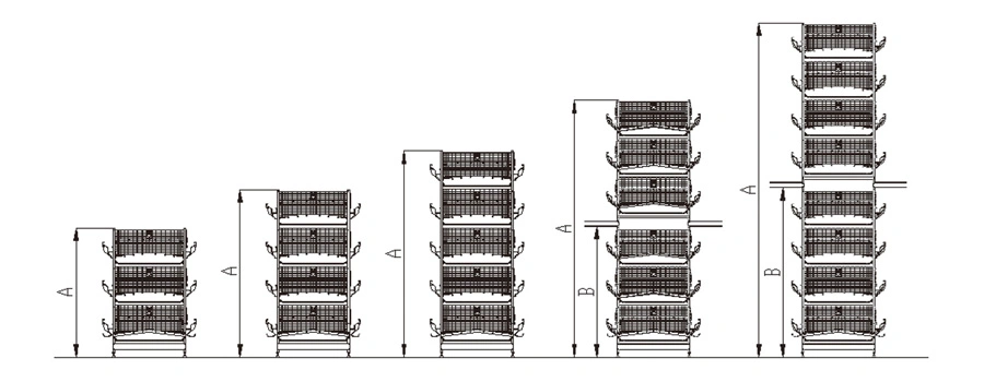 China Automatic Chicken Farm Poultry Battery Cage System Layer Poultry Cage