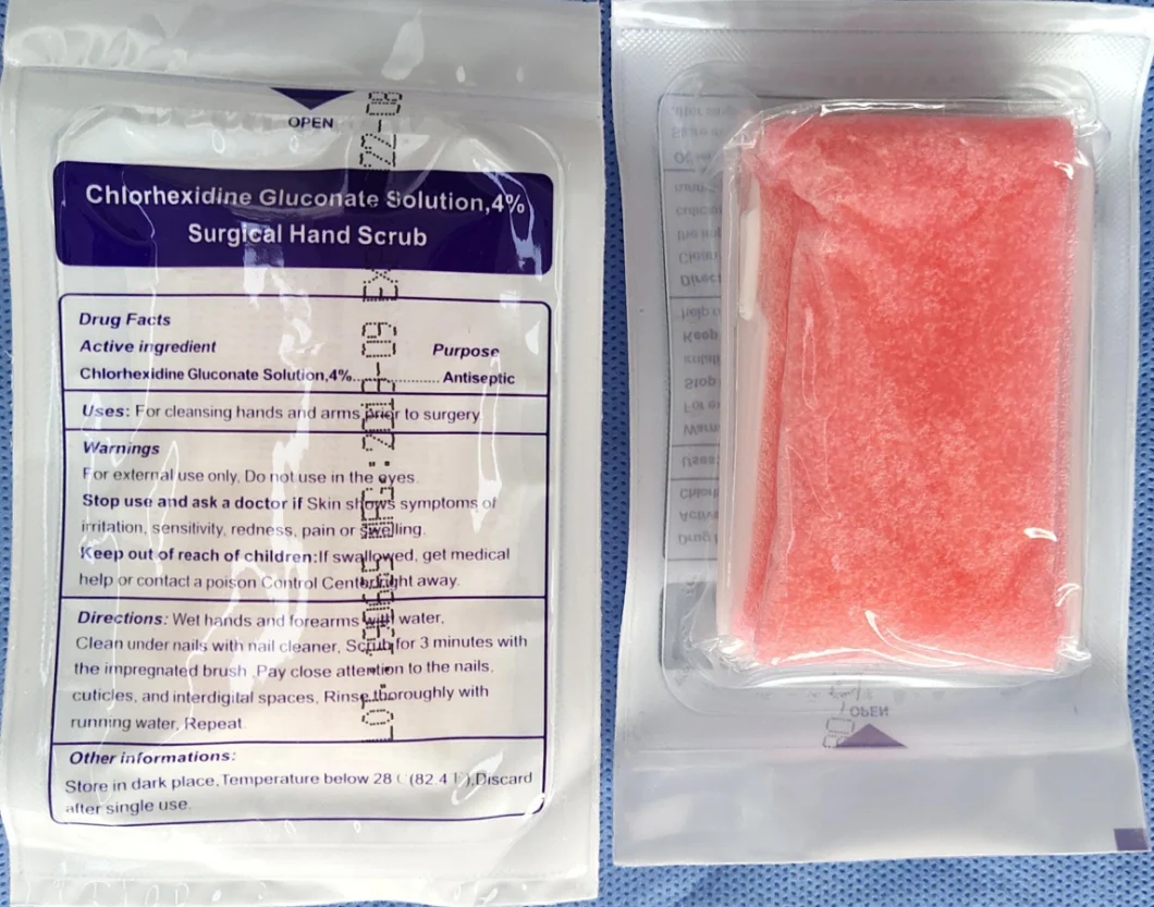 Chlorhexidine Gluconate Solution 4% Surgical Scrub Hand Brush