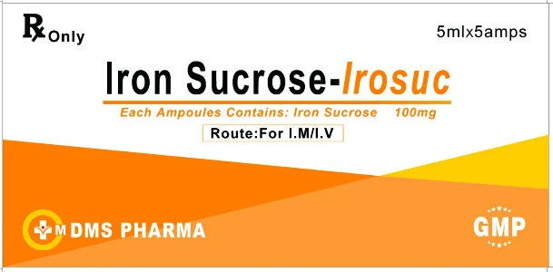 Irosuc (iron sucrose) Human Medicine Injection Iron Deficiency Anemia