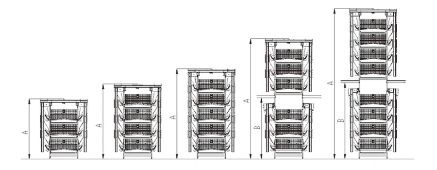 China Automatic Chicken Farm Poultry Battery Cage System Layer Poultry Cage