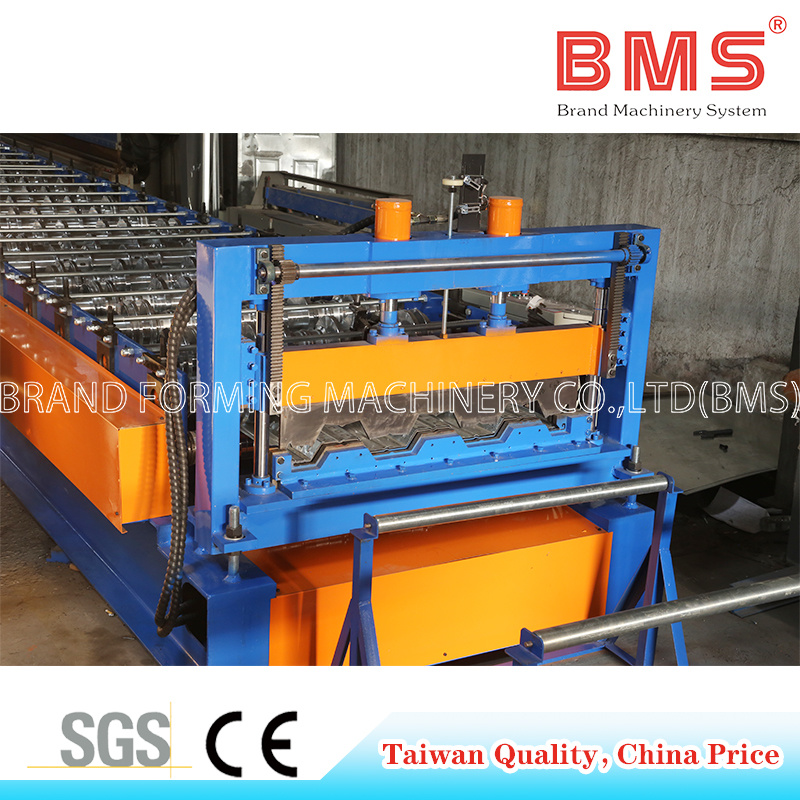 Hot Selling Floor Decking Cold Roll Forming Machine with H450 Body Frame