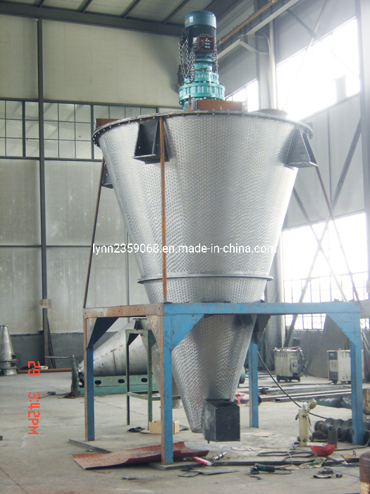 Limpet Coil Steam Heating Stainless Steel Double Screw Mixer for Medicine Medicine