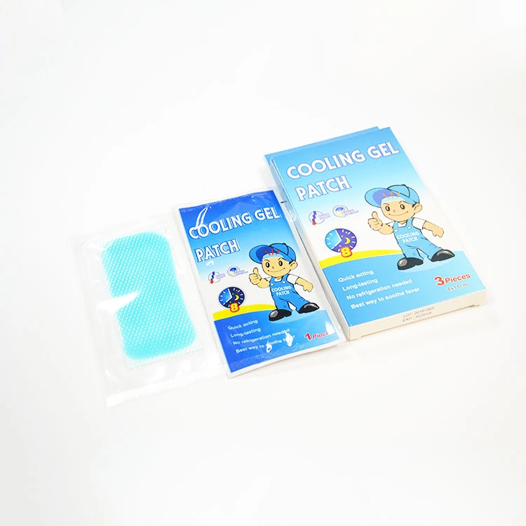 Baby und Erwachsene Fieber reduzieren Cool Gel Patch Cooling Patch Fleck Zur Verringerung Des Fiebers