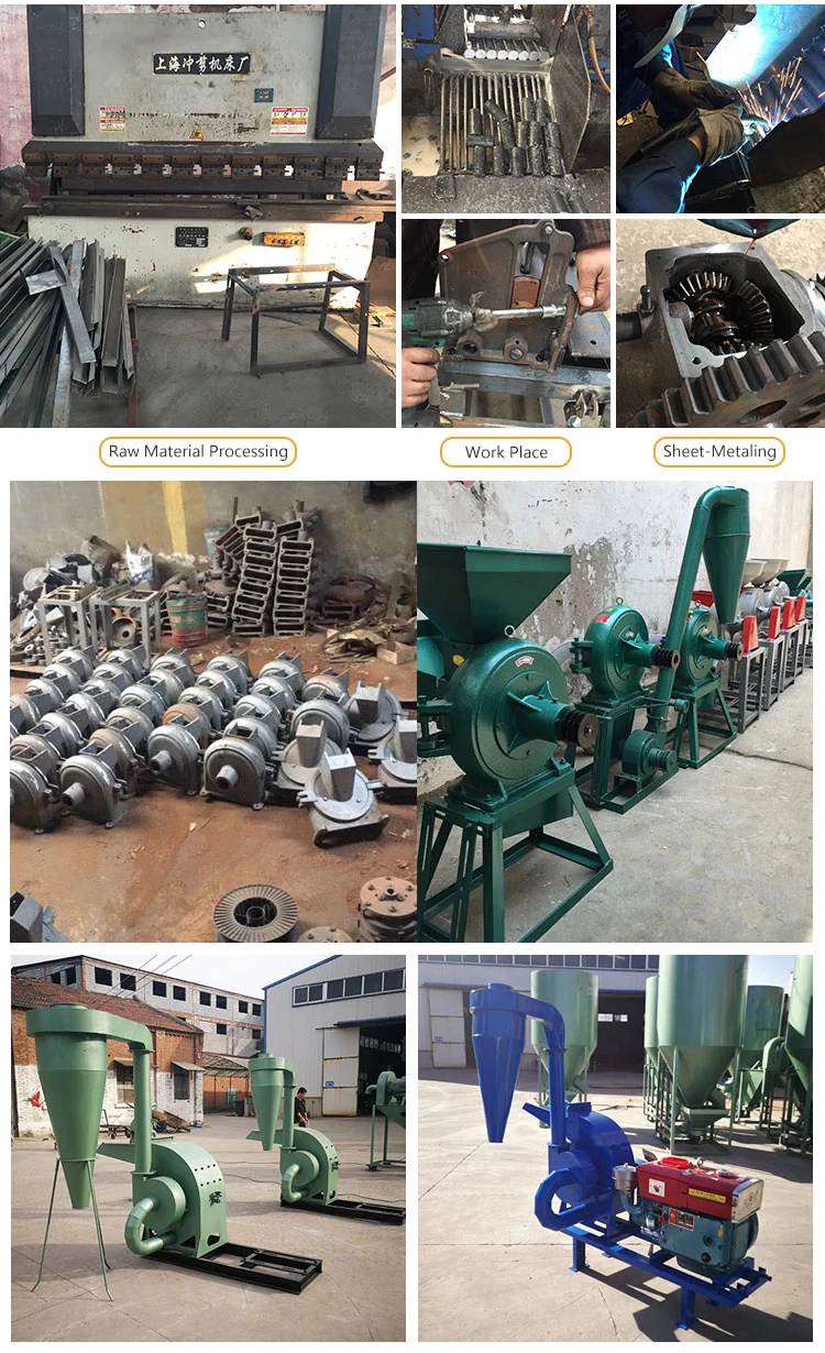 Wheat Flour Mill Maize Crusher Rice Milling Corn Grinding Mill Machine