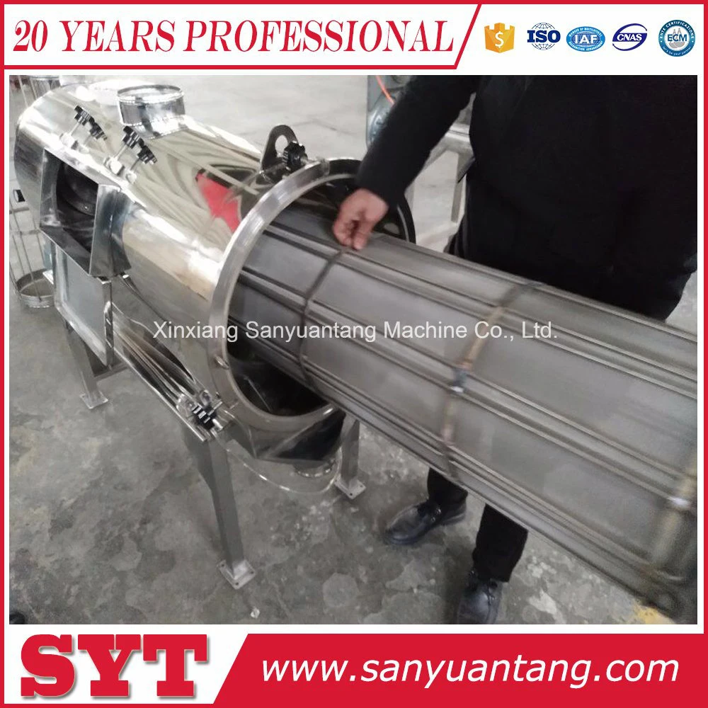 Flour Airflow Sieving Machine Air Jet Sieve Horizontal Airflow Sifter Machine