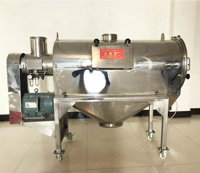 Flour Airflow Sieving Machine Air Jet Sieve Horizontal Airflow Sifter Machine