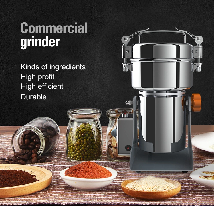 Domestic High Speed Electric Grinder Cereal Mill Flour Powder Machine Coffee Bean Grinding Machine Spice Grinder