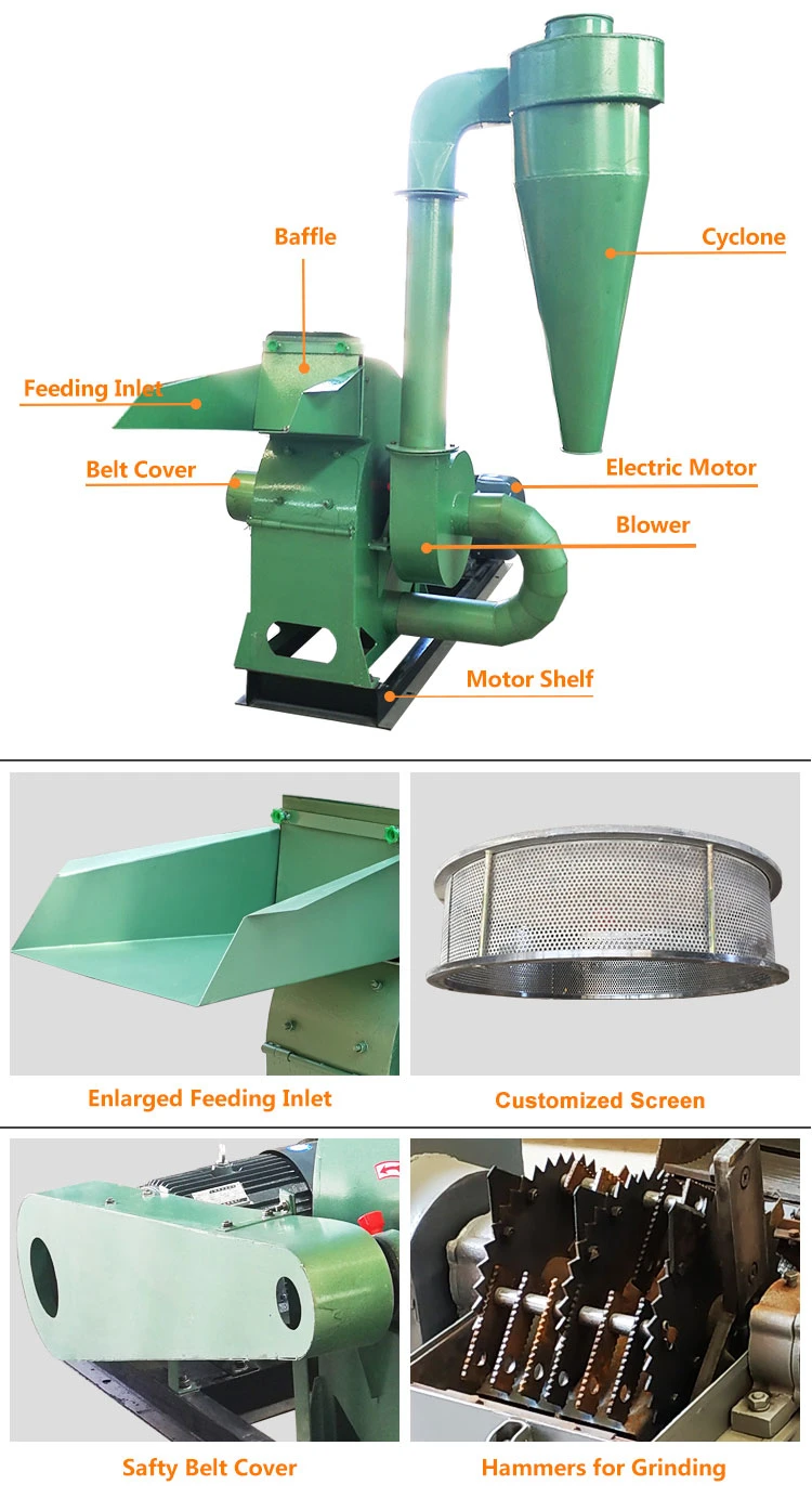 Wheat Flour Mill Maize Crusher Rice Milling Corn Grinding Mill Machine