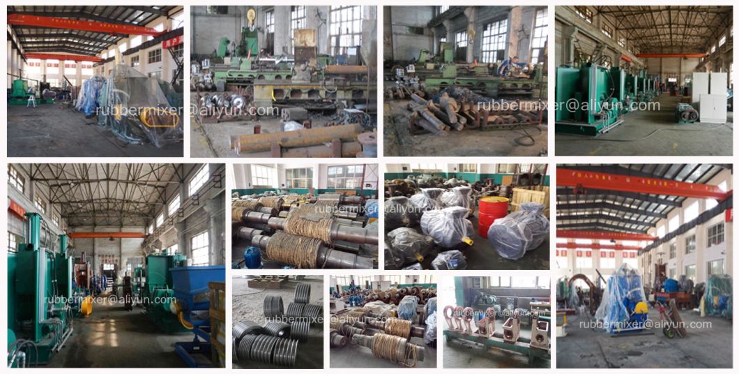 Bearing Rolls Xkp-560 Reclaimed Rubber Crushing Mill Machine