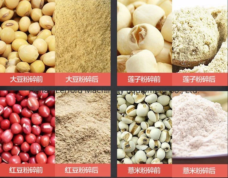 Commercial Mini Rice Mill Corn Grain Grinder Wheat Flour Mill Pulverizer Almond Flour Mill Machine Price