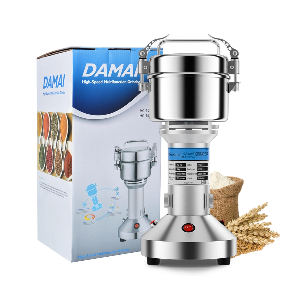 Commercial Household Dry Spice Grinder Grain Grinder Grain Grinder Fine Grinder Flour Grinder Coffee Bean Grinder