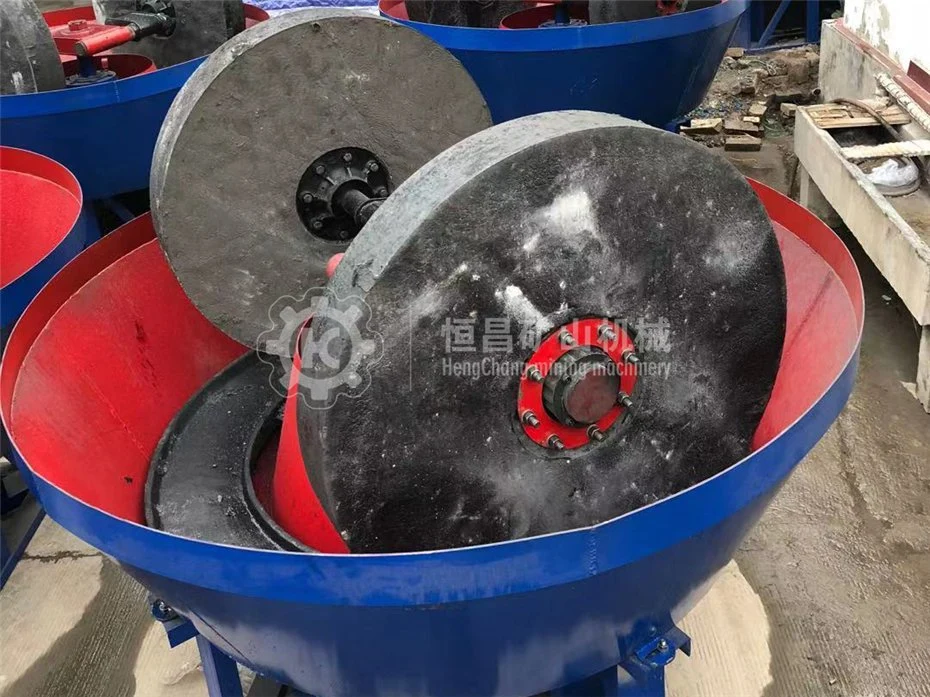 Small Grinding Machine Gold Grinding Mill Wet Pan Mill Price