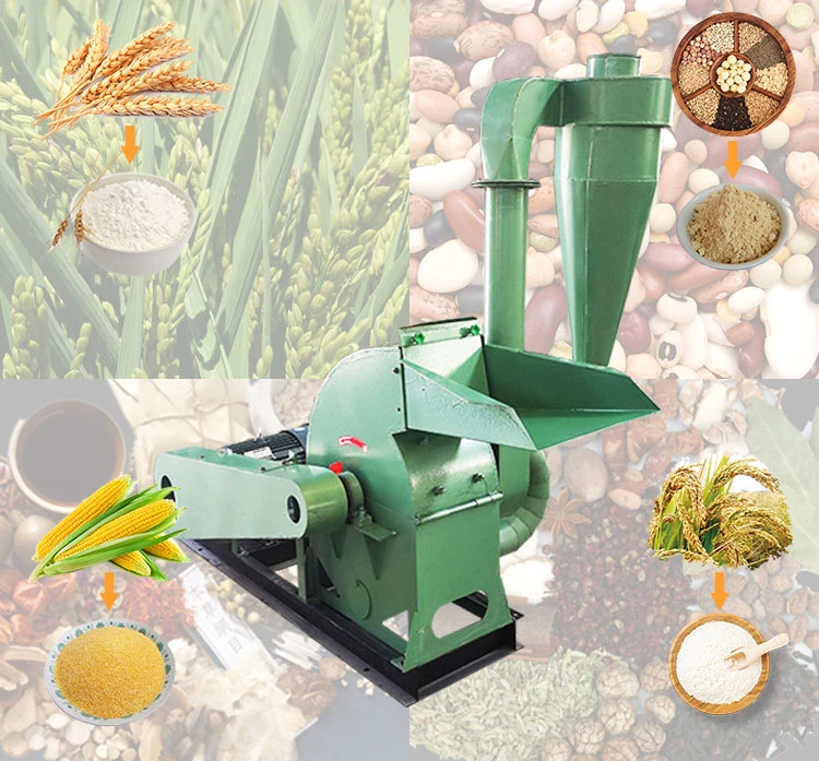 Wheat Flour Mill Maize Crusher Rice Milling Corn Grinding Mill Machine