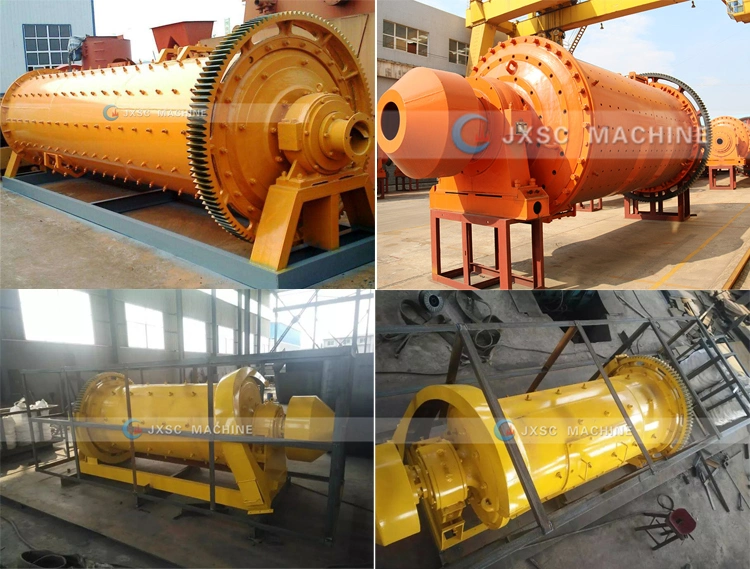 Rubber Liner Grinding Ball Mill Small Ball Mill for Grinding