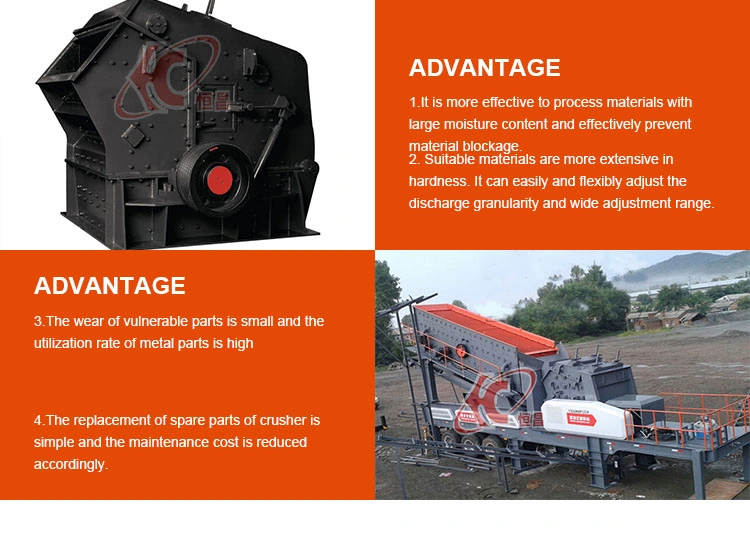 Stone Rock Crushing Equipment Fine Impact Crusher for Mining Crushing Process Sale