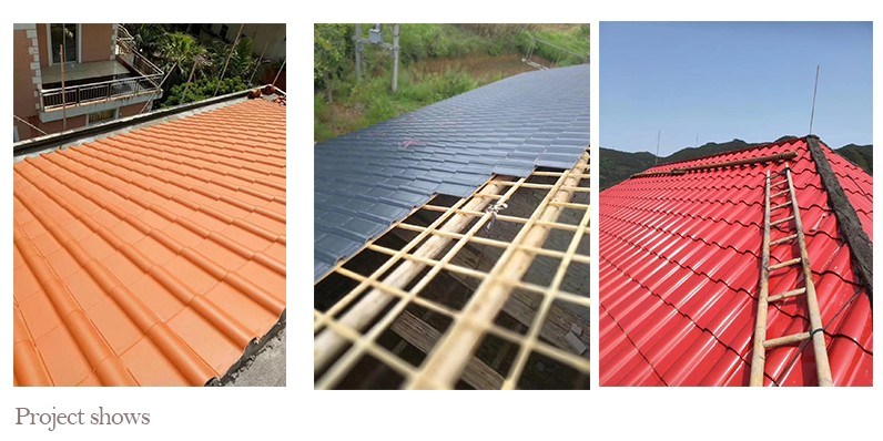 Cheap Ceramic Single Bent Roof Tile From Foshan