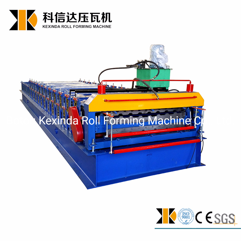 Xn 925+1080 Glazed and Flat Floor Double Decks Roll Forming Machine
