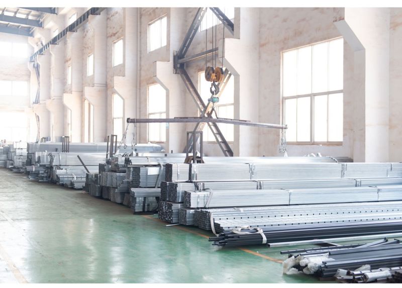 Vehicle Highway Traffice Protection Roadside Galvanized Metal Bridge Anti-Collision Guardrail
