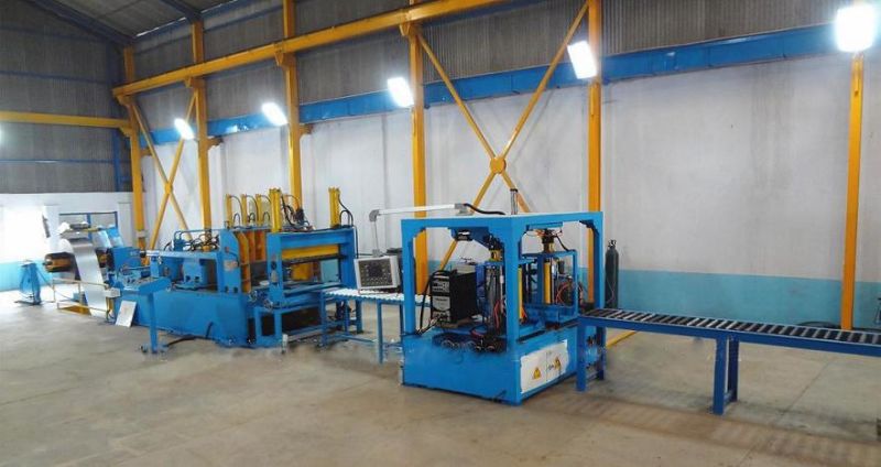 Transformer Pressed Steel Radiator Fin Forming Machine