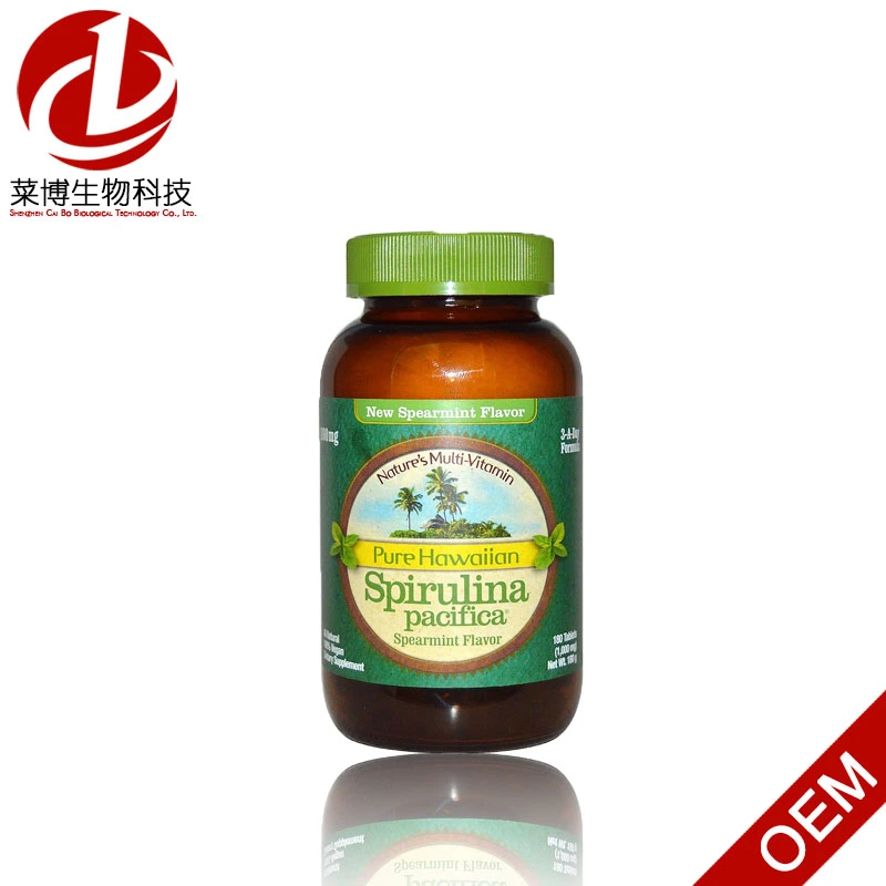 Pure Hawaiian Spirulina Pacifica Nature's Multi-Vitamin Pills