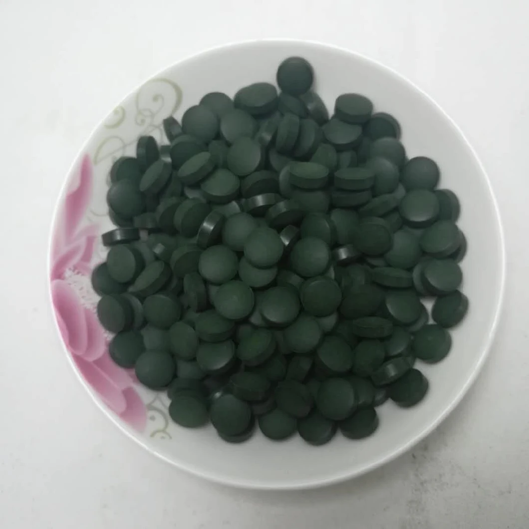 100% Natural Health Food Fine Green Algae Tablet Spirulina