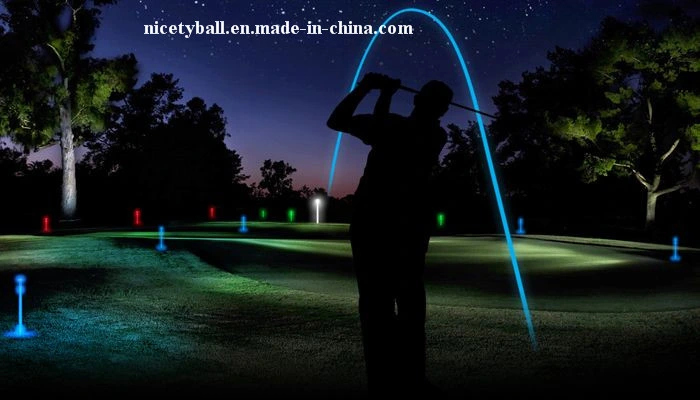 Golf Backyard Set Pitch & Putt Light-up 7 Color Rechargeable LED Flags