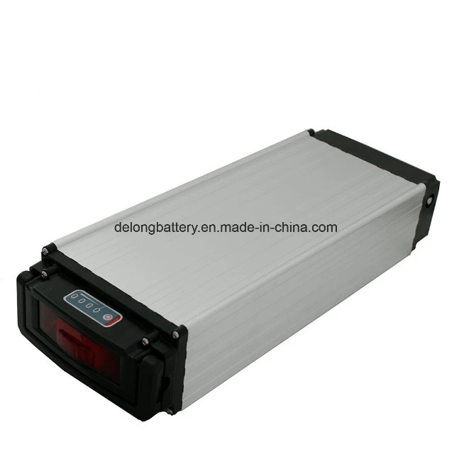 Rechargeable 48V Lithium E-Bike Battery Pack with Tail Light