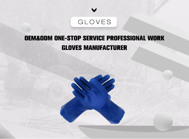 Industrial Hand Gloves Manufacturer Heavy Duty Work PVC Glove