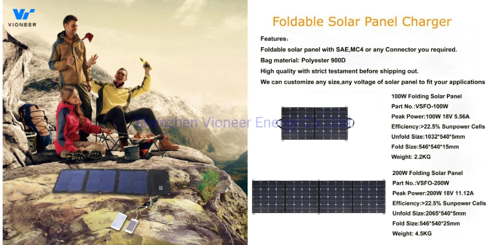 10W Flexible Solar Panel Solar Power Bank with Flashlight for Phone USB Charging