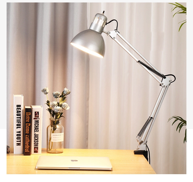 American Table Lamp LED Desk Lamp Adjustable Reading Light Office Lamp Home Lightings Decor Study Lamp