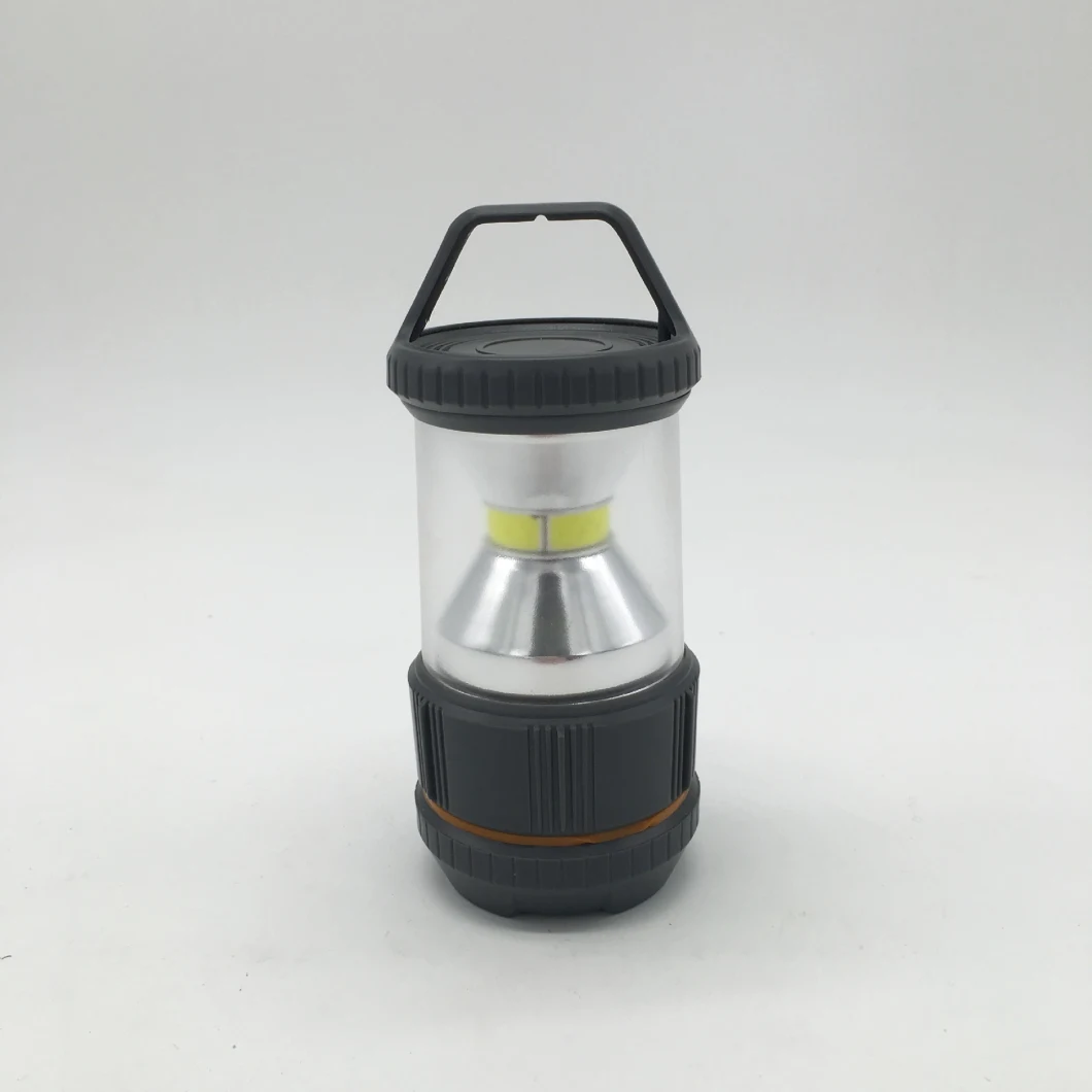 Rechargeable 5W COB LED 360 Degree Camping Lantern Mini Flashlight Brightness Adjustable Lamp